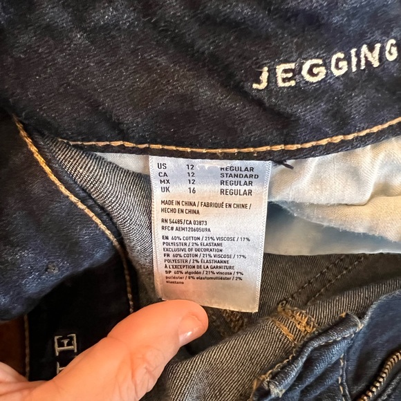 Women’s AEO Jeggings Sz 12 - Picture 2 of 6